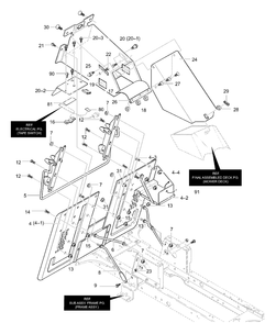 Part Location Diagram of 690245 Briggs and Stratton Bracket, Flex Switch Mounting